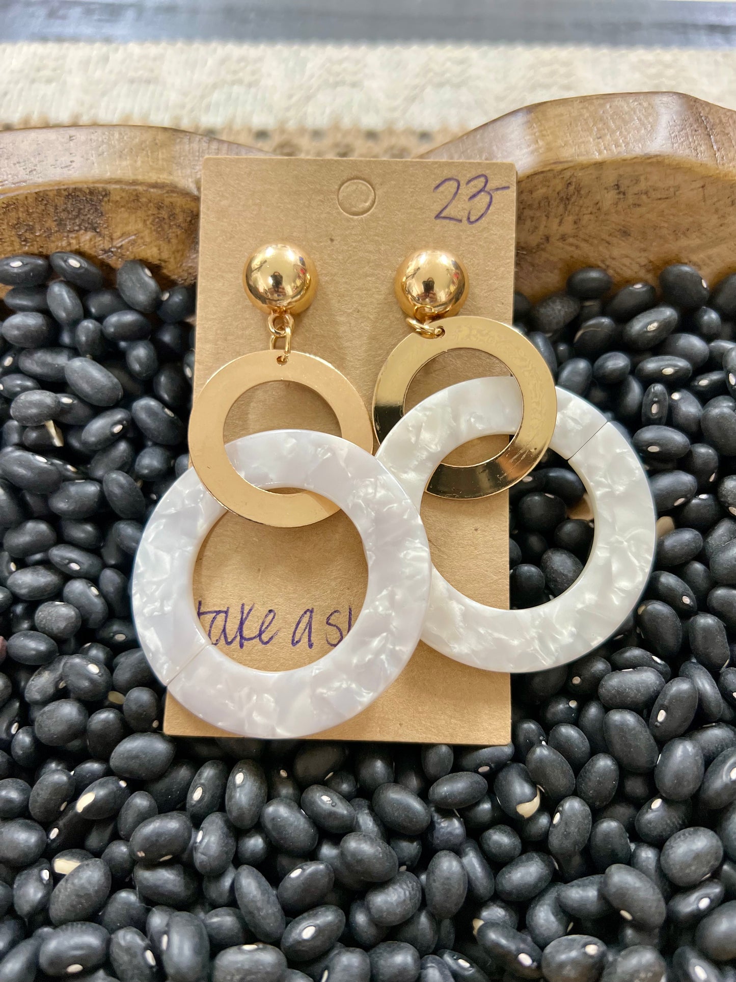 TAKE A SHOT EARRING